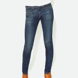 Imogene + Willie Lucy Blue Ridge Mid Rise Jeans Stretchy Skinny Blue Size 26R